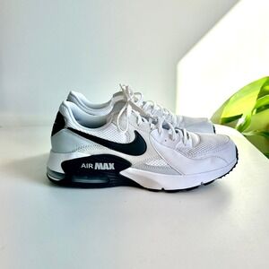 Nike‎ Air Max Excee Mens Sneakers White Black Wolf Grey CD4165-100 Size 10
